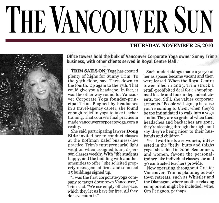 The Vancouver Sun - Nov 25, 2010 The Vancouver Sun - Nov 25, 2010